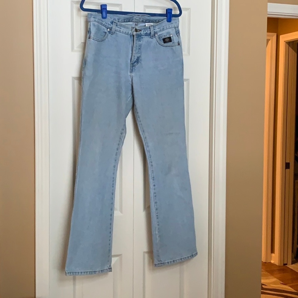 Woman’s Harley Davidson bootcut jeans.